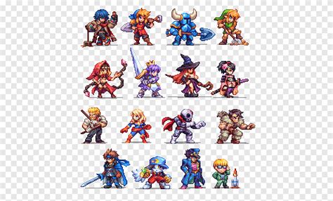 2D Pixel Art Characters