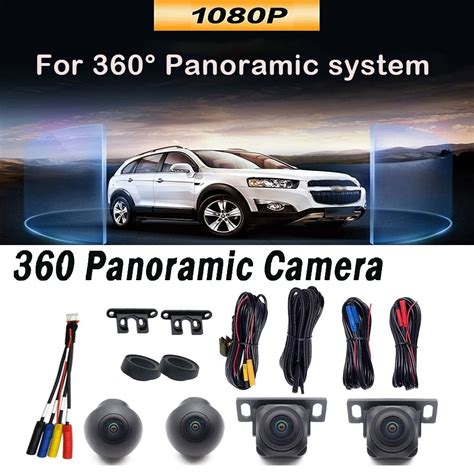 Car 1080P AHD 360 Camera Panoramic Surround View Right Left Front Rear