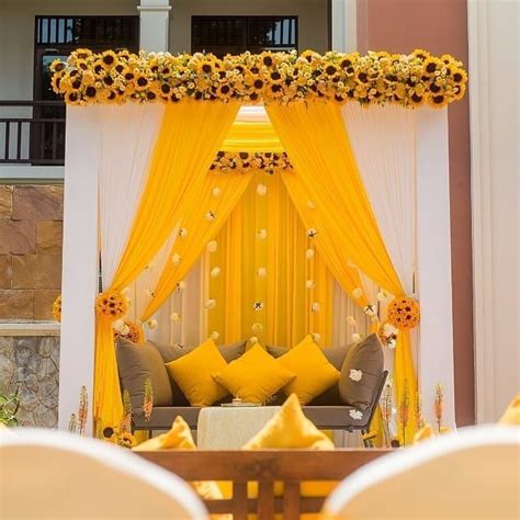 Top Background Haldi Ceremony Decoration And Beautiful Ideas