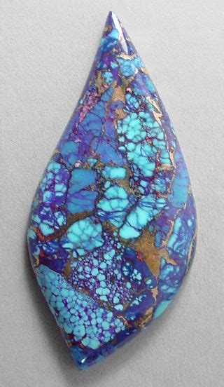 Mohave Purple Turquoise Designer Cab Silverhawk S Designer Gemstones