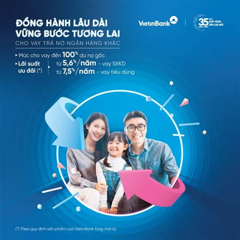 Ông lớn VietinBank cho vay trả nợ ngân hàng khác với lãi suất chỉ từ 5