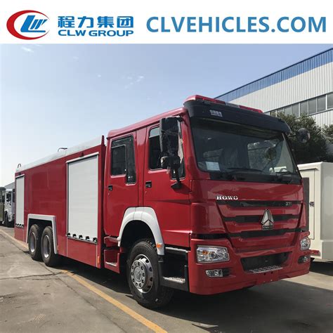 Sinotruk Howo Heavy Duty Liter Water Foam Tank Fire Rescue