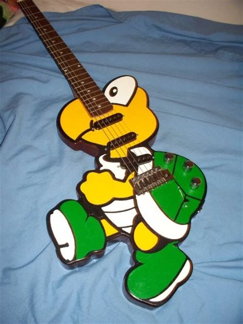 Super Mario World Electric Guitar Koopa Troopa By Regddits