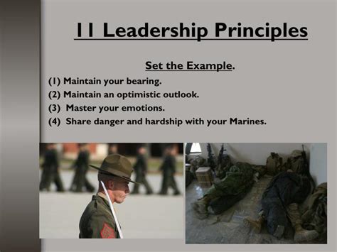 Ppt Fundamentals Of Marine Corps Leadership Powerpoint Presentation