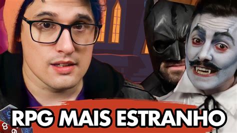 O Rpg Mais Estranho Do Mundo DrÁcula Vs Batman [cortes Do Especial