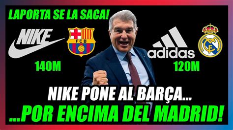 Nike Pone Al Bar A Por Encima Del Real Madrid Laporta Logra El Mejor