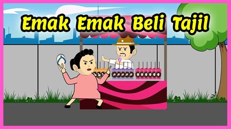 Tingkah Lucu Ibu Ibu Di Bulan Ramadan Beli Tajil Kompilasi Animasi