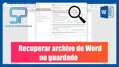 Recuperar Archivos Autoguardados Word Actualizado Junio 2024