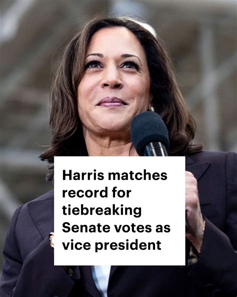 The Democrats On Twitter Vice President Harris Matched The Record For