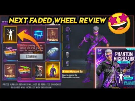 Next Faded Wheel In Free Fire Free Fire Upcoming Faded Wheel