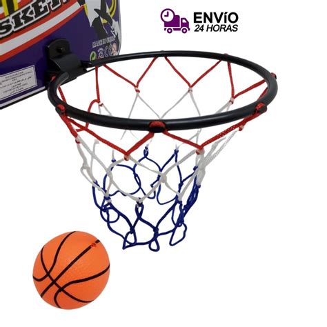 Kit Mini Cesta De Basquete Infantil Bola Rede Tabela Brinquedo