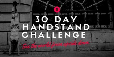 30 Day Handstand Challenge - Yoga Challenge