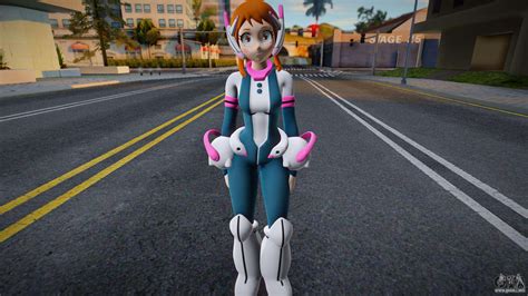 Fortnite Ochaco Uraraka V1 Para Gta San Andreas