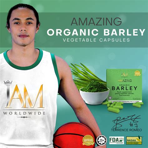 Amazing Pure Organic Barley Capsule – IAM Worldwide Online Store PH