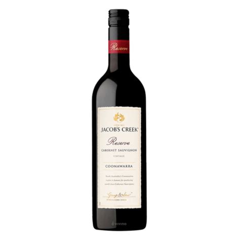 Jacobs Creek Reserve Regional Cab Sauv Hth Cellar