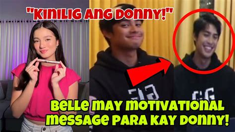 BELLE May Payo Kay DONNY Do Your Best Have Fun May Motivational