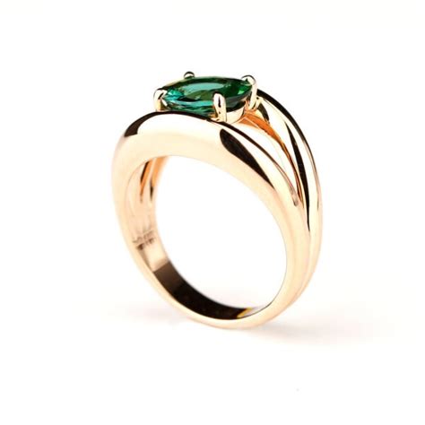 Boccadilupo Bague Tourmaline Verte