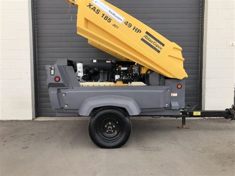 Atlas Copco Xas 185 Jd7 T3 Cfm Air Compressor For Sale Towable Tools