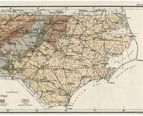 Preliminary Map Showing Location Of Principal Gold Deposits In North