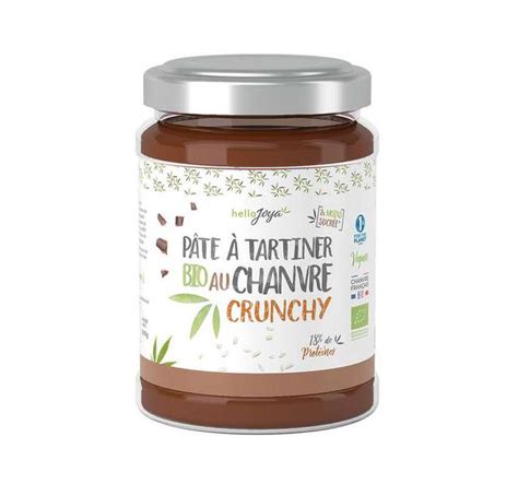 Pâte à tartiner au chanvre La Crunchy BIO Hello Joya 300 g La