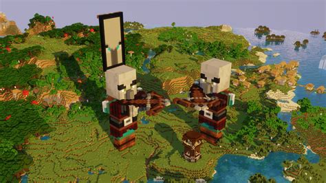 Pillager Mob Statues Minecraft Map