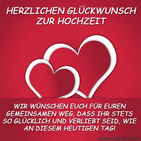 Gl Ckw Nsche Zur Hochzeit F R Hochzeitskarten