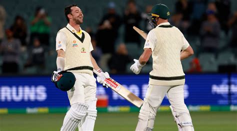 Marnus Labuschagne Travis Head Centuries Lift Australia To On