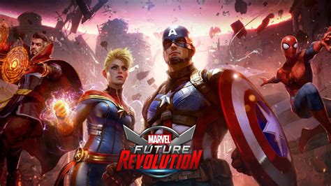 Marvel Future Revolution Spidey Dr Strange Captain Marvel Captain