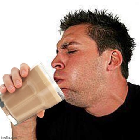 Guy Drinking Choccy Milk Imgflip