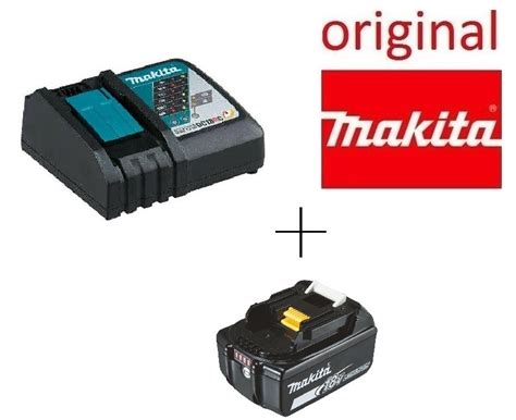 Makita Power Source Kit Li Ion 18V Ladegerät DC18RC und BL1850B 5 0Ah Akku