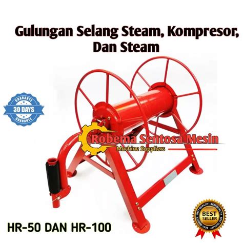 Gulungan Selang Steam Kompresor Dan Sprayer Kapasitas 50 Dan 100