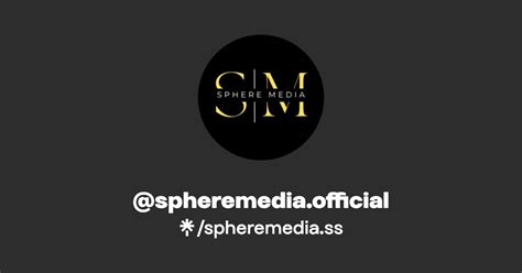 Spheremediaofficial Instagram Facebook Linktree