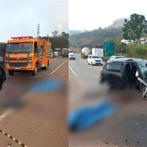 Acidente entre 4 veículos mata 1 motorista na BR 356 Correio de Minas