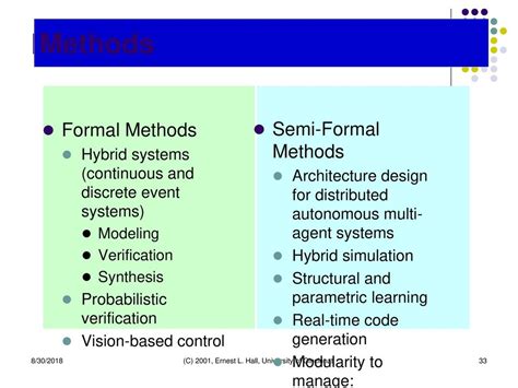 C 2001 Ernest L Hall University Of Cincinnati Ppt Download