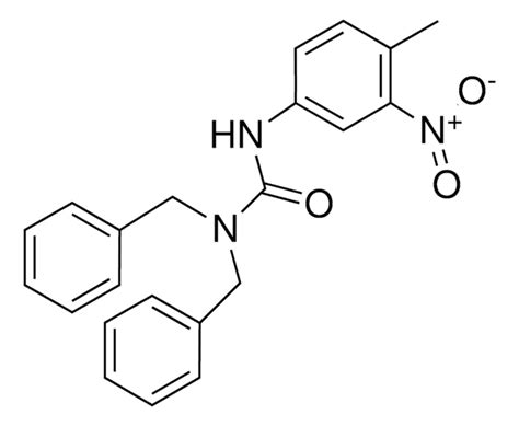 1 1 DIBENZYL 3 4 METHYL 3 NITROPHENYL UREA AldrichCPR Sigma Aldrich