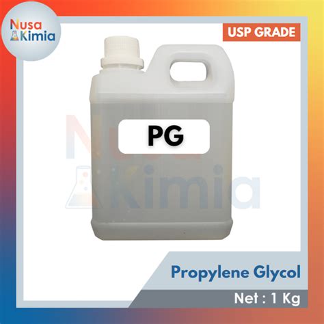 Jual Pg Usp Grade Kg Propilen Glikol Propylene Glycol Pelarut