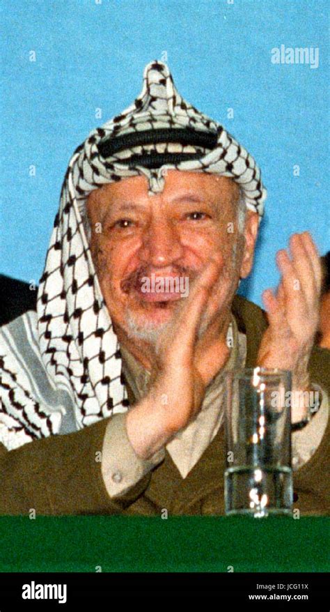 Yasser Arafat Chairman Of The Palestine Liberation Organization Plo