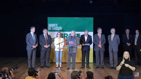 Lula Anuncia Nomes De Cinco Primeiros Ministros Confira Lista Direto