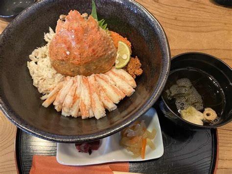 『話題のせいこ蟹丼』by Russy 魚屋の喰い処まつ田 福井市その他海鮮 食べログ