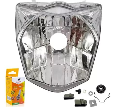 Bloco Ptico Farol Cg Honda Titan Fan Start Carg