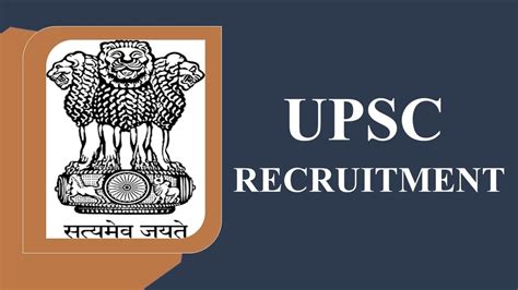 Upsc Recruitment 2023 Monthly Salary 112400 Check Post Eligibility