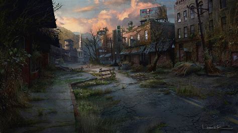 Fonds D Ecran The Last Of Us Apocalypse Routes Rue Jeux Villes