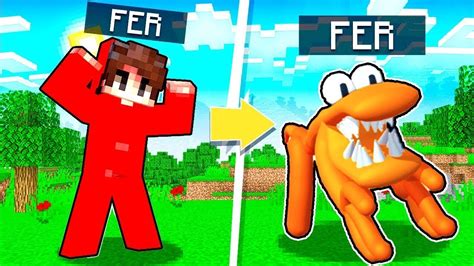 Me Convierto En Orange Para Ayudar A Mi Amigo En Minecraft YouTube