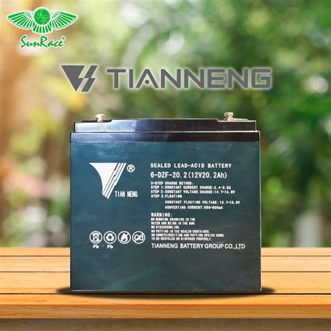 Jual BATERAI PREMIUM AKI 12V 20AH SEPEDA LISTRIK TIANNENG SUNRACE