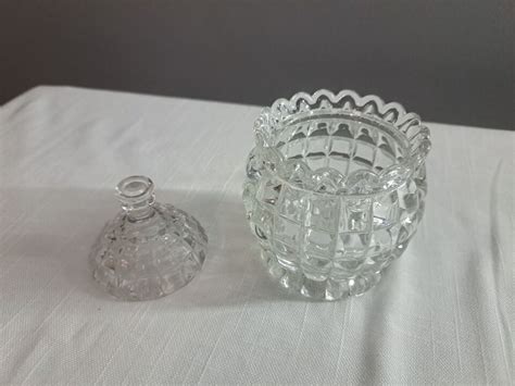 Vintage Fostoria Sugar Bowl Ebay