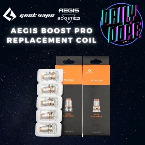 Vape Legit Aegis Boost Pro Occ Coil P Series P02 Coil P04