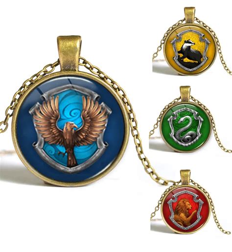 Aliexpress Buy Styles Hogwarts Slytherin Crest Pendant Jewelry