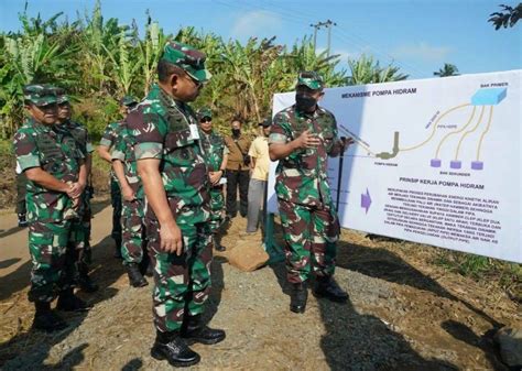 TNI AD Optimalkan Program Ketahanan Pangan Dan Ketersediaan Air