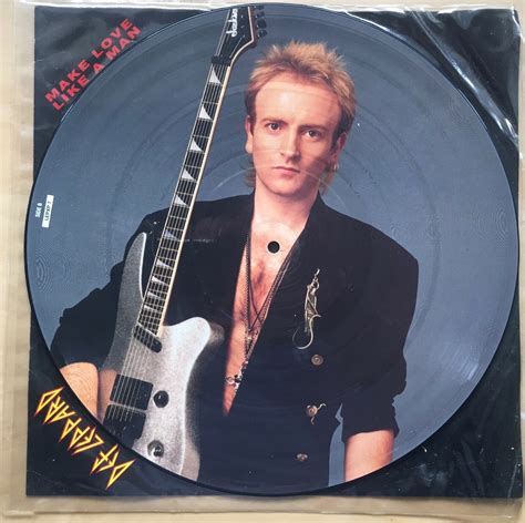 Def Leppard Make Love Like A Man 1992 Uk Vinyl 12 Lepxp 7 Picture Disc Ebay