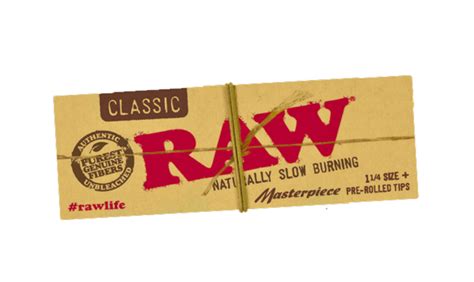 Raw Masterpiece Pre Rolled Tips Tdh Mx